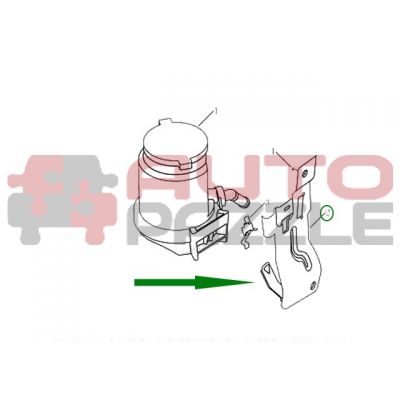 Кронштейн бачка гидроусилителя