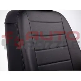 Чехлы на сиденье Cross эко кожа black + cream