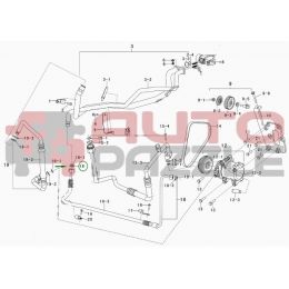 Кольцо уплотнительное системы кондиционера D8X1.6