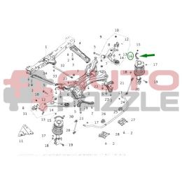 Кронштейн опоры амортизатора правый